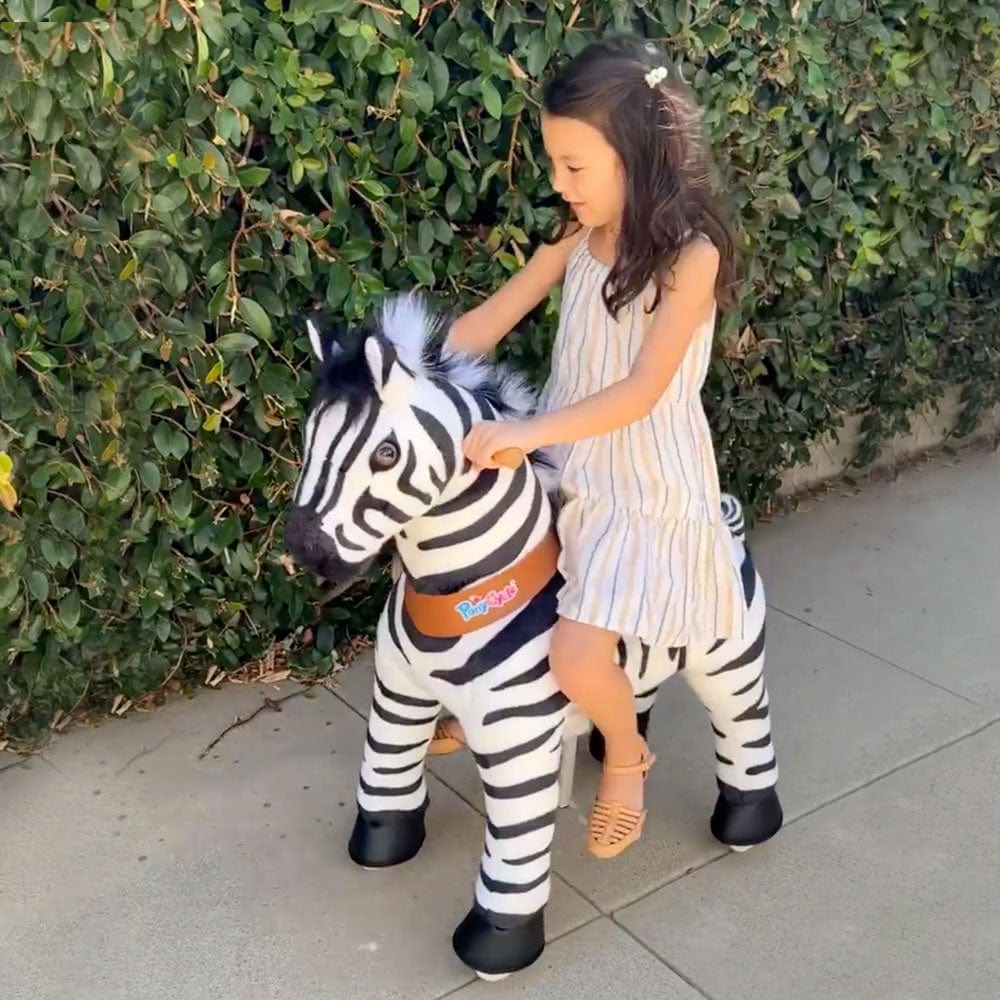 PonyCycle, Inc. Model U Ride-On Animal Zebra Age 4-8