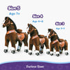 PonyCycle, Inc. PonyCycle Large Ride on Horse - Chocolate