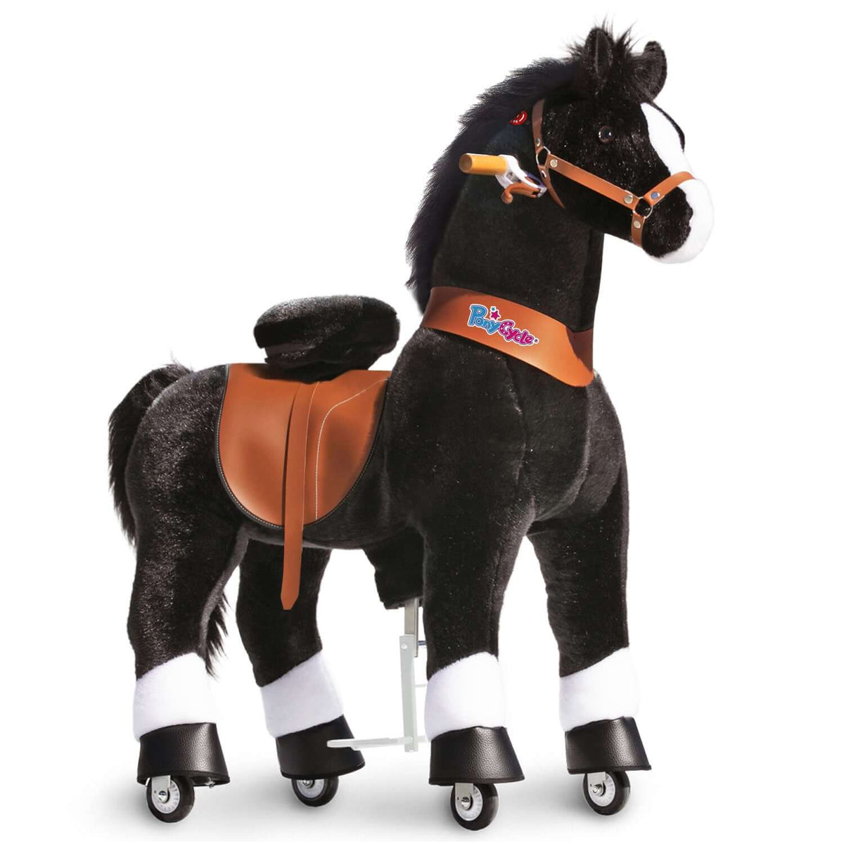 PonyCycle, Inc. PonyCycle Large Ride on Horse Toy-Black