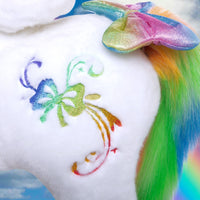 rainbow unicorn - bow